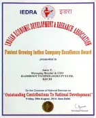 Certification for Indira Paryavaran Bhawan